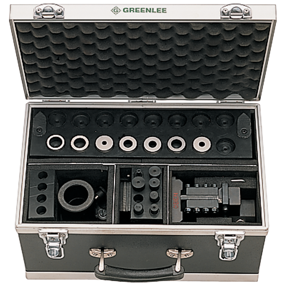 Accessory Box Made of Aluminium for Punching Tools, Empty
