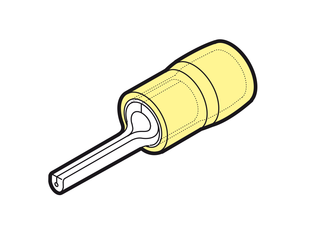 GKY-P14 Reinforced Crimp Terminals