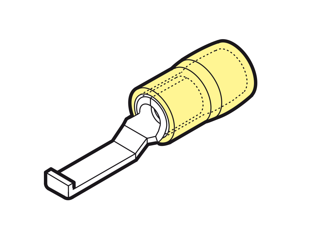 GKY-PPL46 Reinforced Crimp Terminals