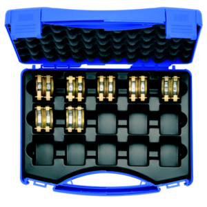 Crimping Die Set HD 5 Cross Sections 6-185mm2, 8 Pieces