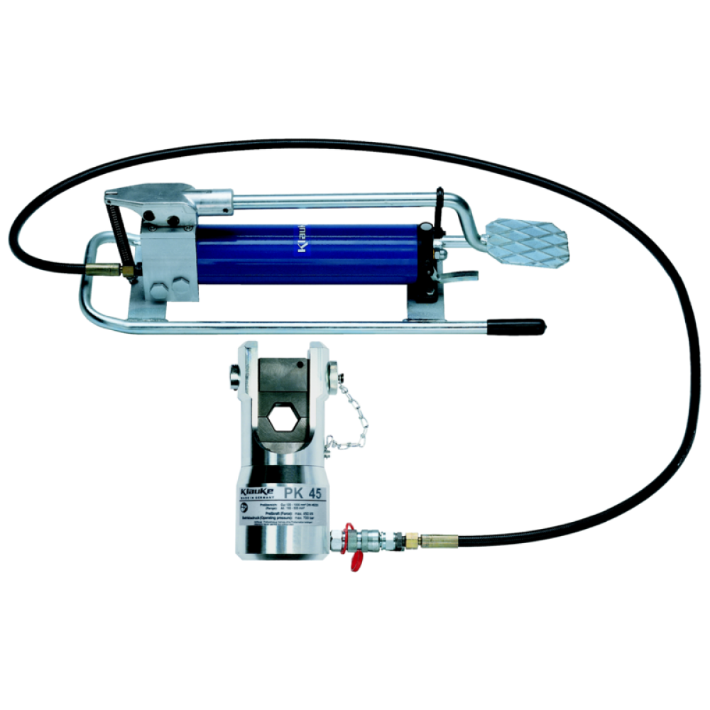 HK 45 Hydraulic Crimping Tool with Foot Pump 120-1000mm2