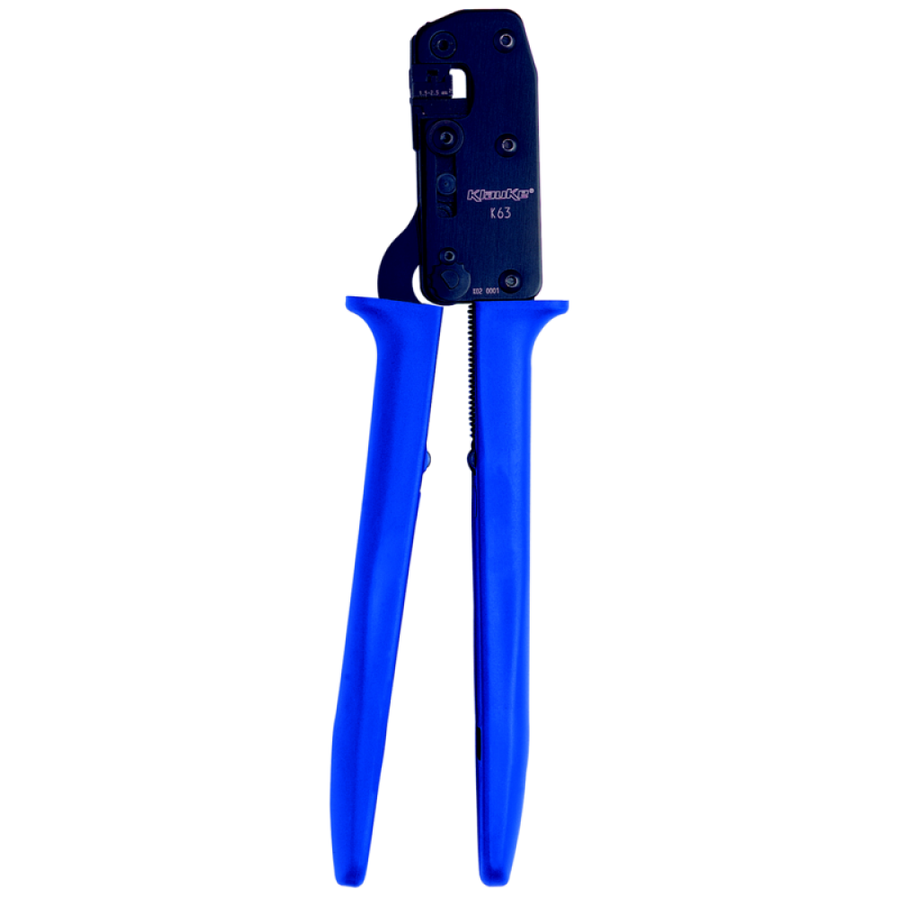 K63 For non-insulated tabs & receptacles 6.3mm; 0.5-2.5mm2