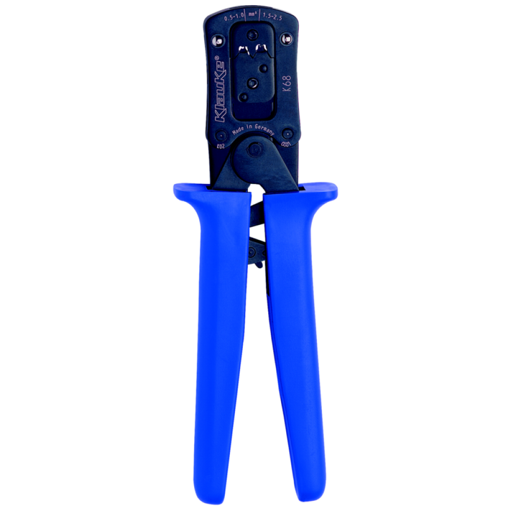K68 For non-insulated tabs & receptacles 6.3mm; 0.5-2.5mm2
