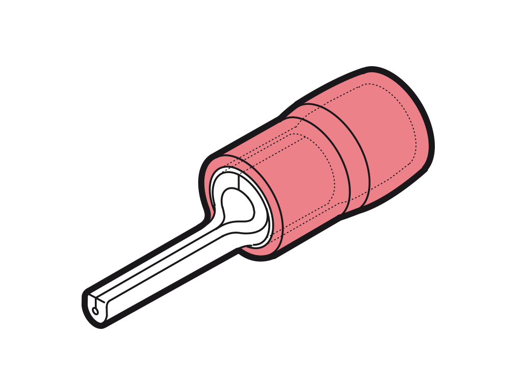RKY-P12 Reinforced Crimp Terminals