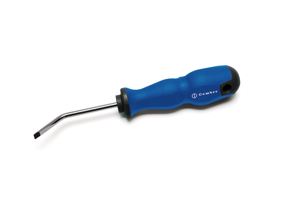 Screwdriver with 45 Degree Angled Flat Head SDC3.5X55B